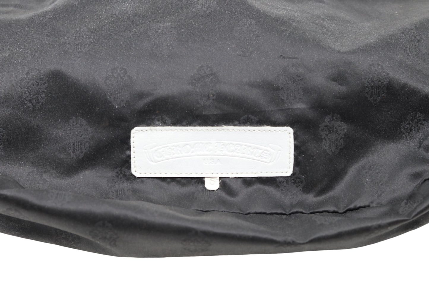 Vintage Chrome Hearts White Leather Bag Circa 2001