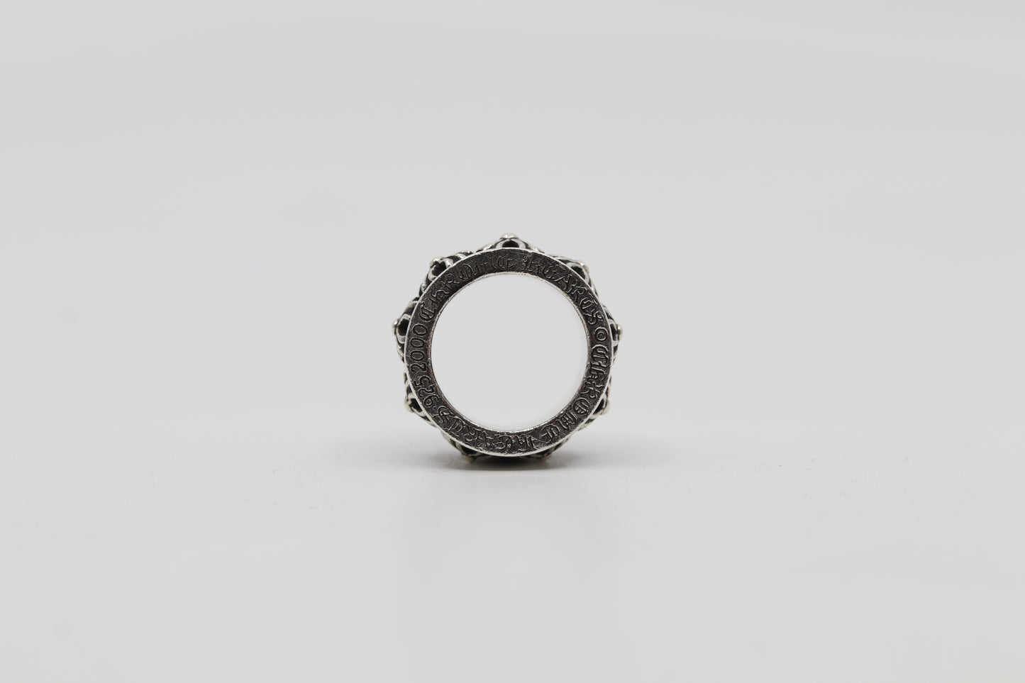 Chrome Hearts X Cross Spinner Ring Size 9.5