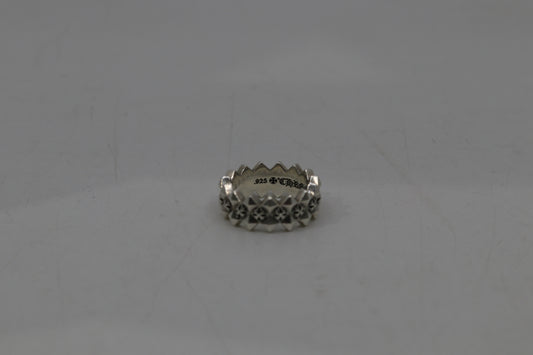 Chrome Hearts Double Pyramid Plus Ring Size 8