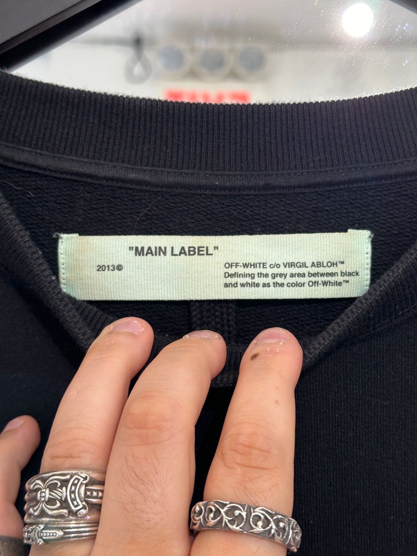 Off-White Edouard Manet Crewneck Size XXL