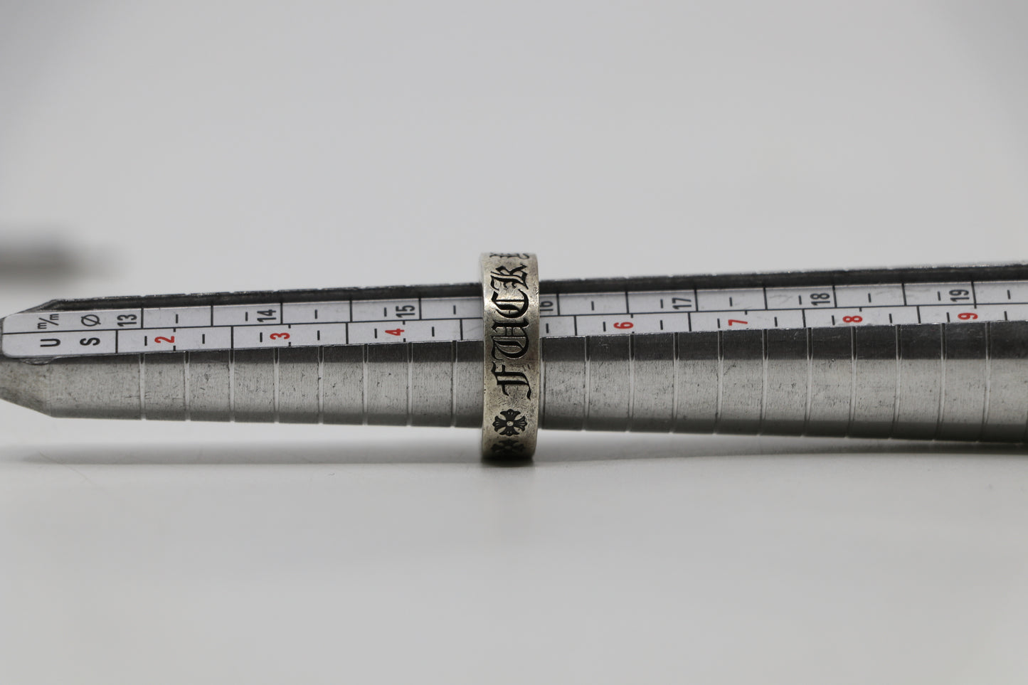 Chrome Hearts “Fuck You” 6MM Spacer Ring Size 5