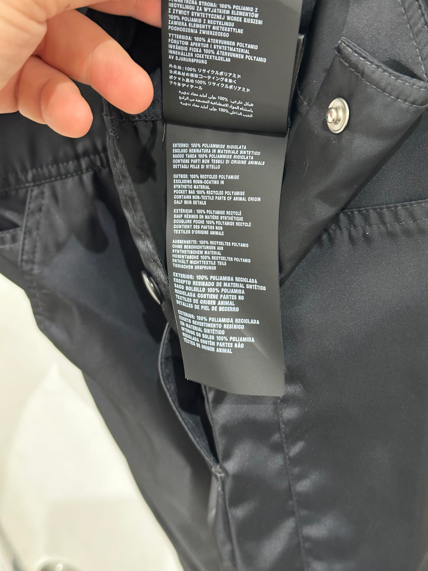 Prada Re-Nylon Overalls Size 52
