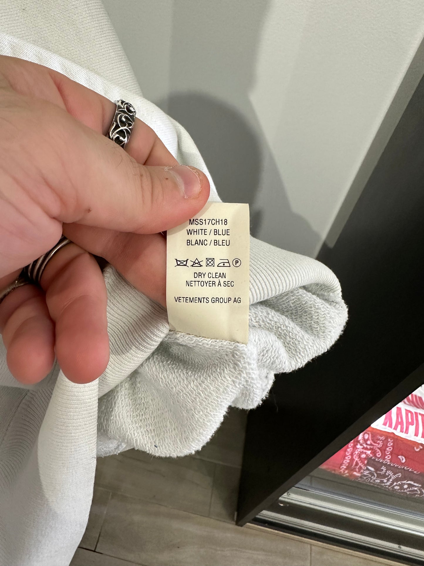 Vetements x Champion Antwerpen Hoodie Size L