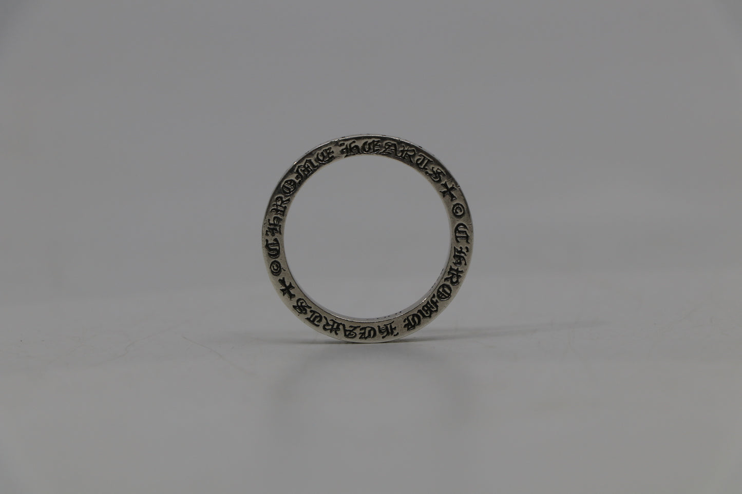 Chrome Hearts 3MM Spacer Ring Fuck You Size 11
