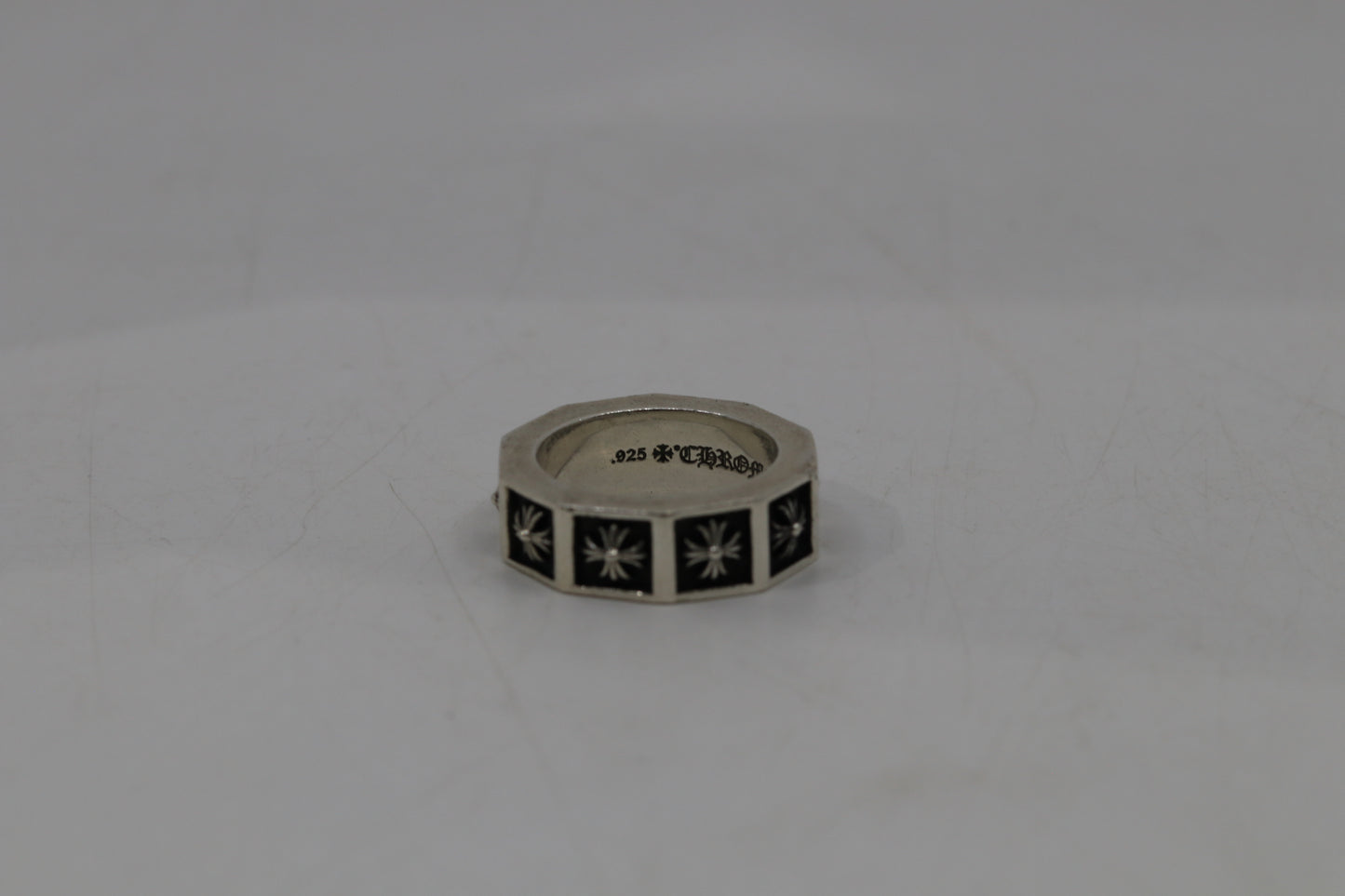 Chrome Hearts Spellout Ring Size 10.5