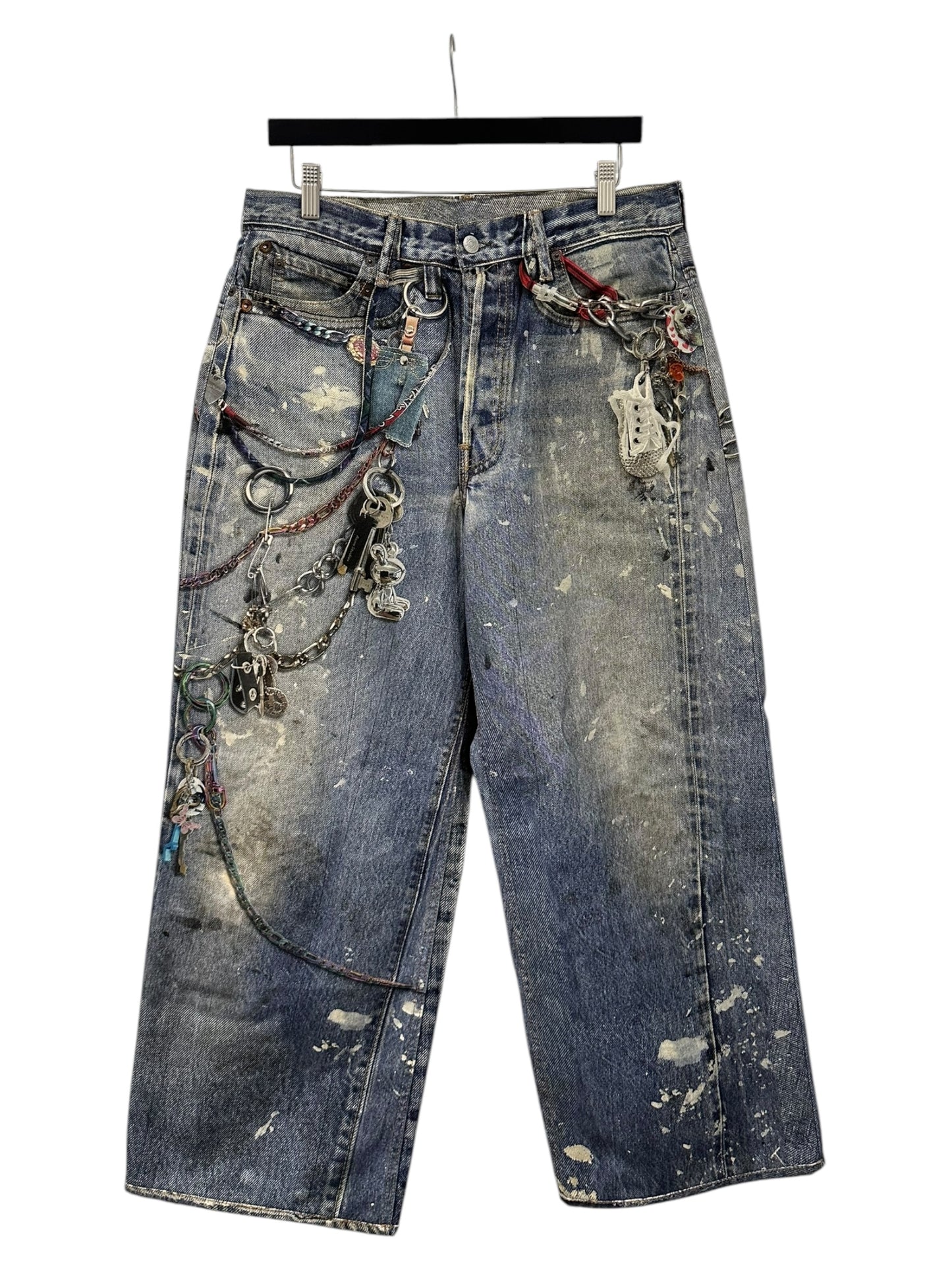 Acne Studios Trompe Baggy Fit Trousers Size 48