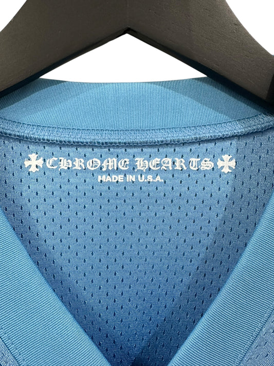 Chrome Hearts Mesh Jersey Blue Size M