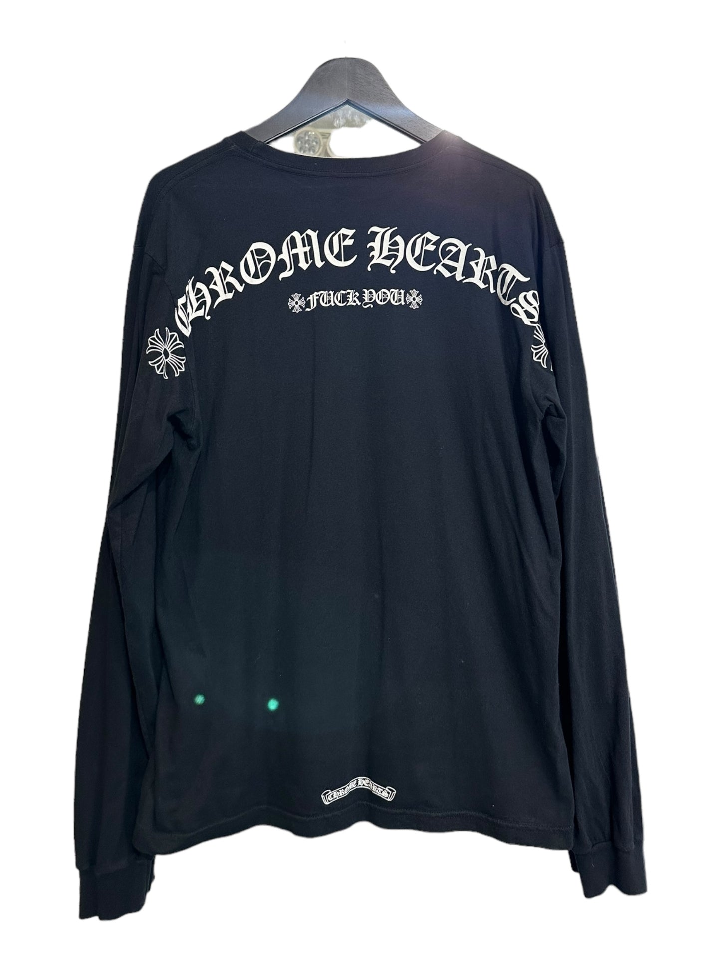 Chrome Hearts Fuck You Shoulder Logo Longsleeve Size L