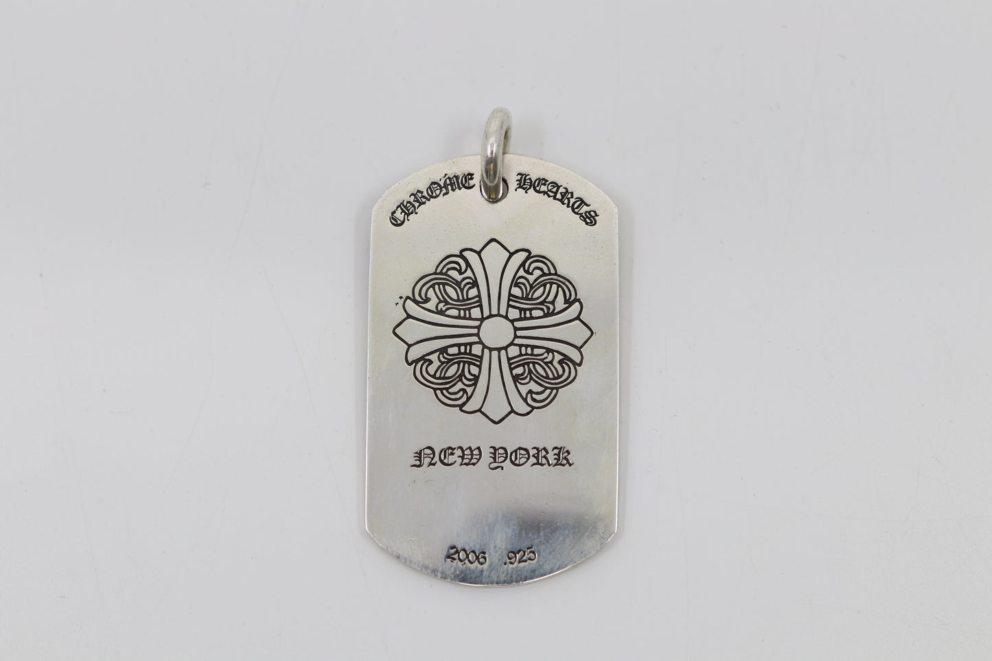 Chrome Hearts New York Dog Tag