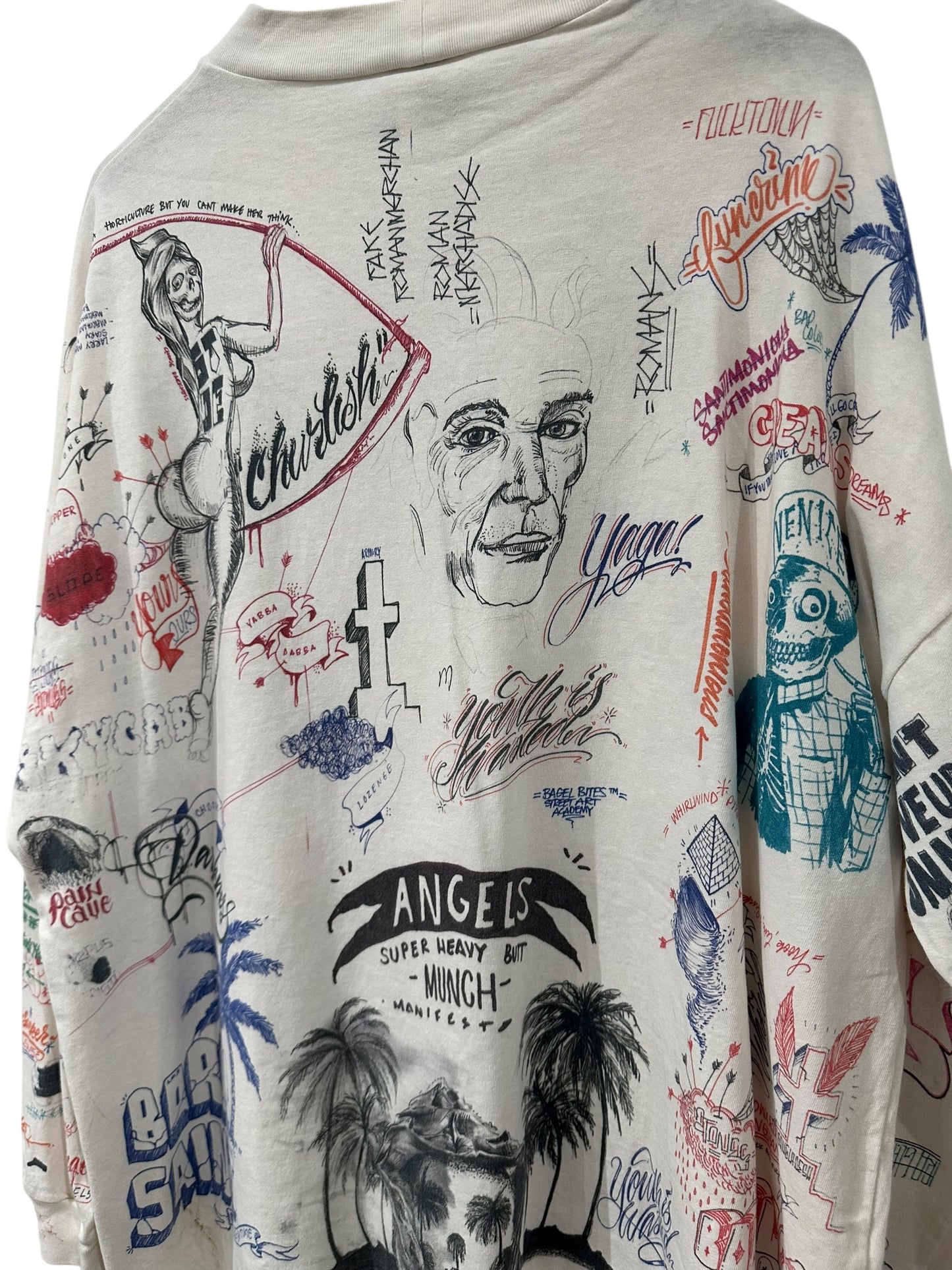 Saint Michael Born and Raised Longsleeve O/S