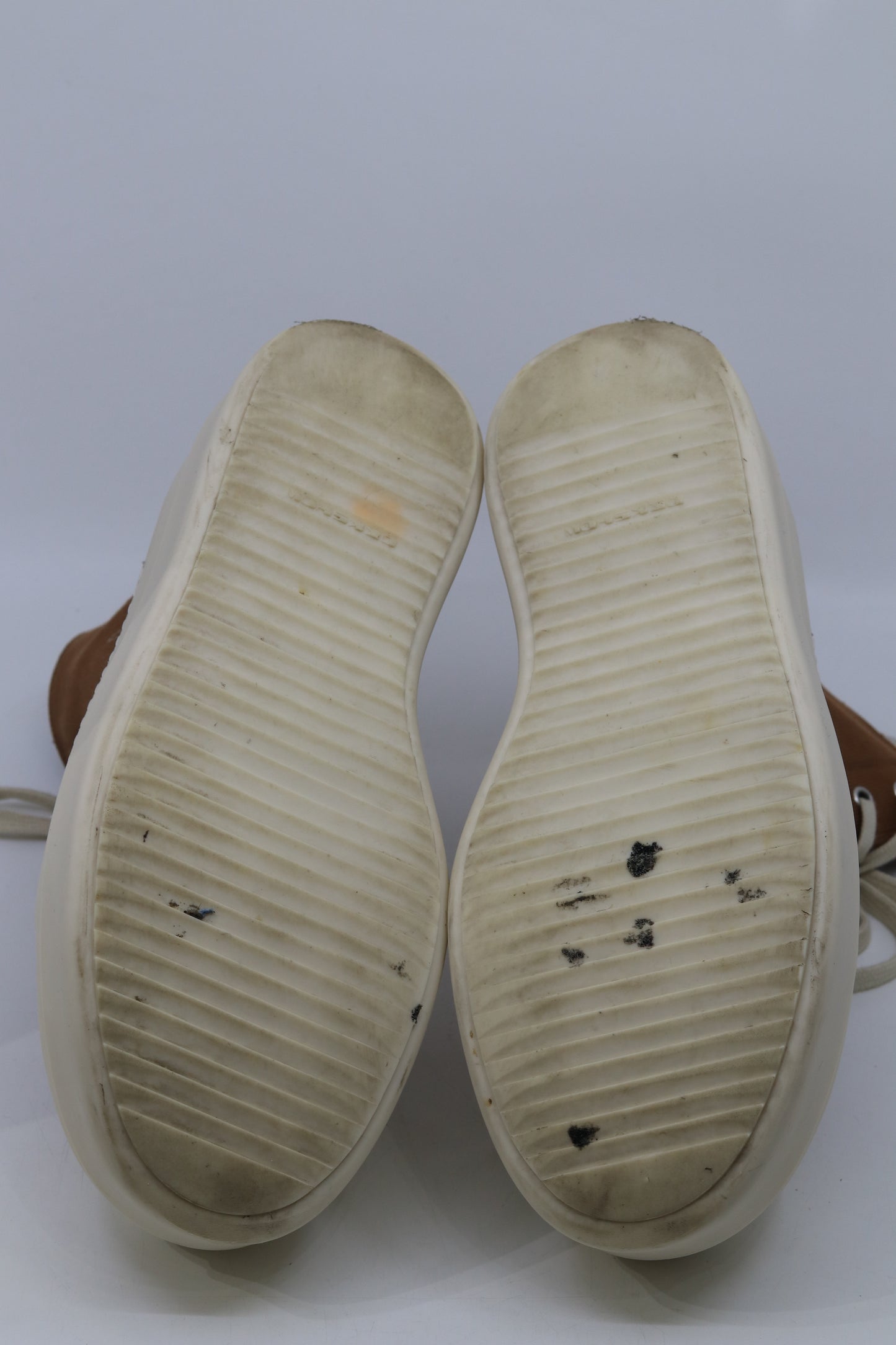 Rick Owens Women's Natural Porterville Double Bumper Sneaker Size 41
