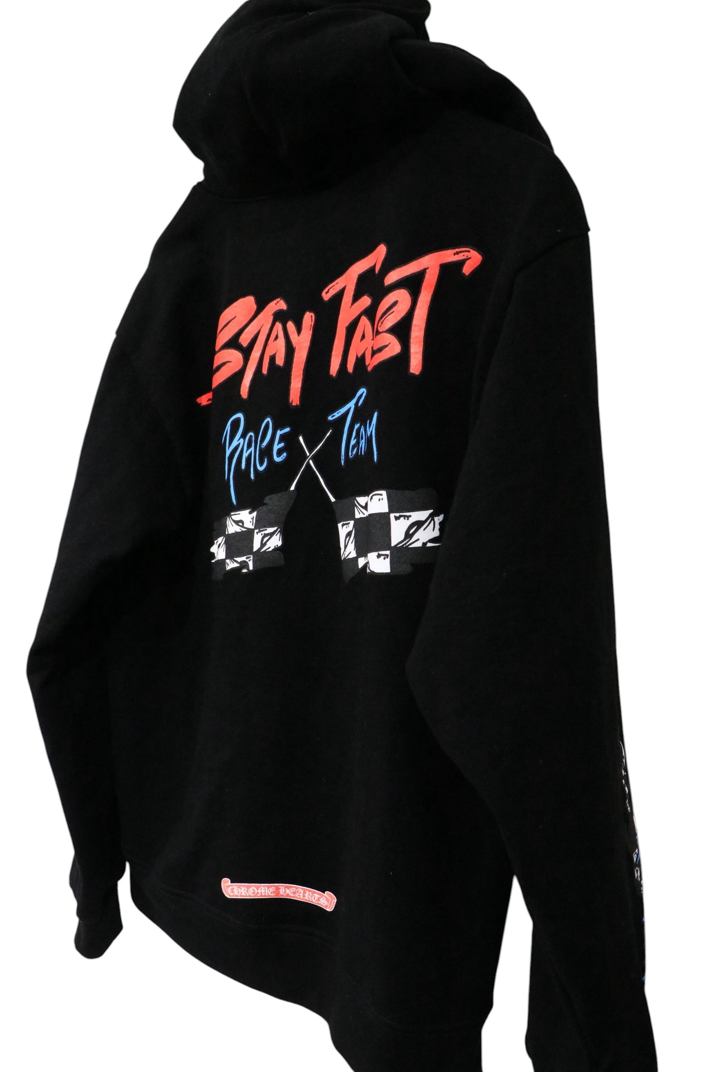 Chrome Hearts x Matty Boy Stay Fast Race Team Hoodie Black Size M| AVNTGRDNY NYC