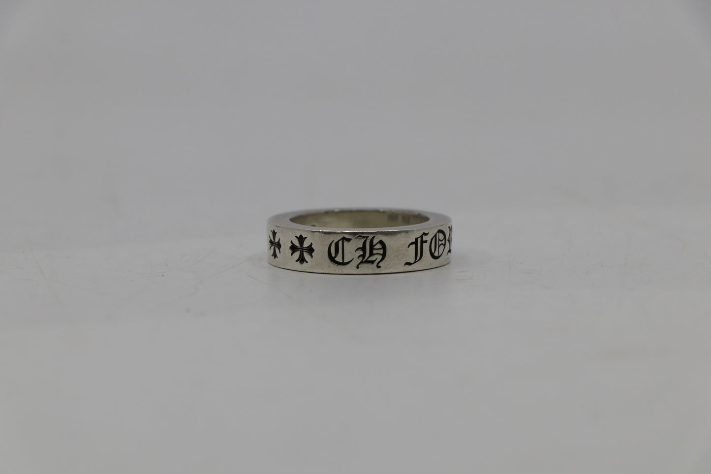 Chrome Hearts Forever 6MM Spacer Ring Size 8.5