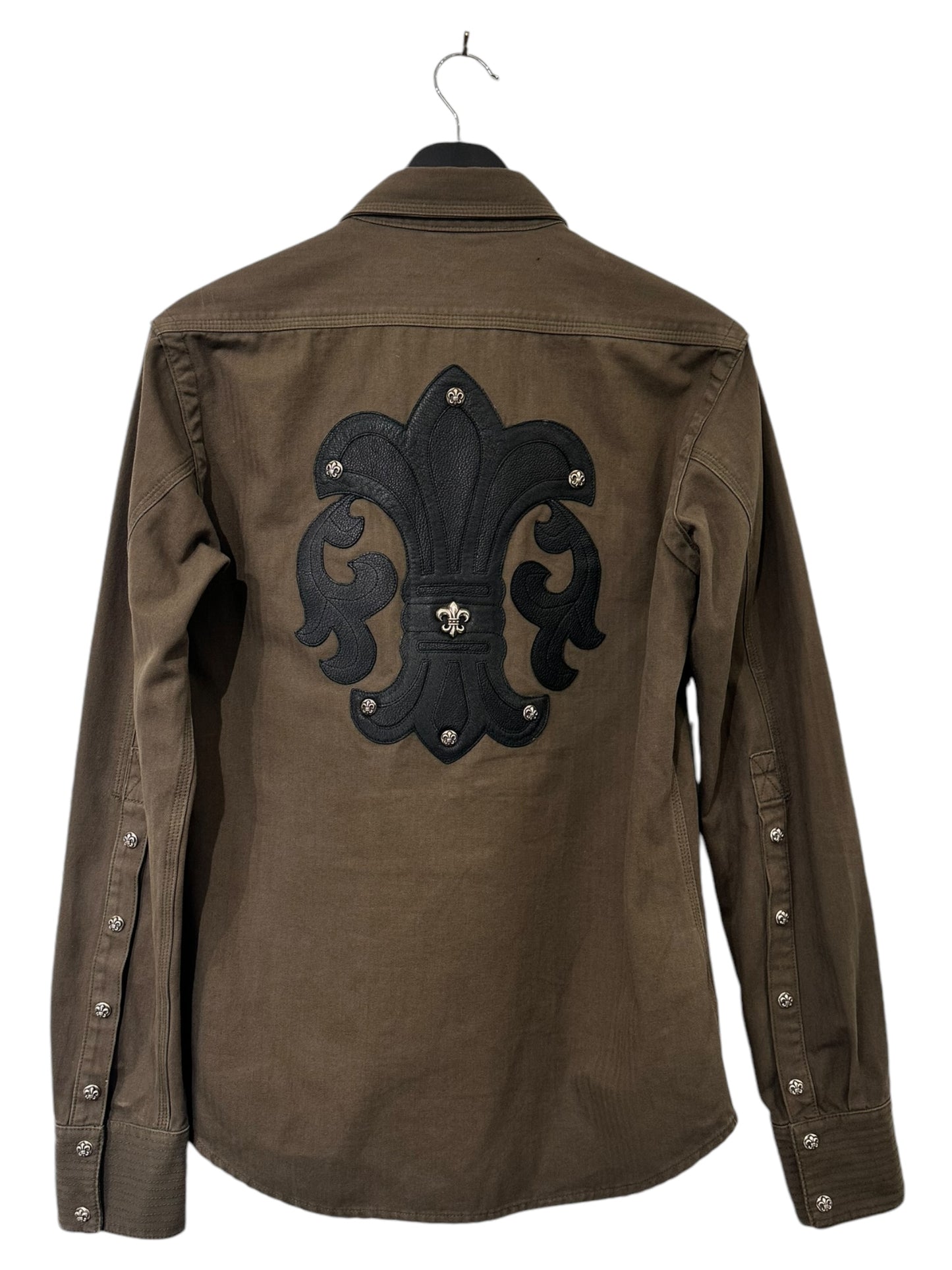 Chrome Hearts Fleur Back Patch Shirt Size S