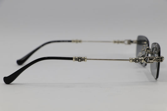Chrome Hearts Pills III Sunglasses Black Silver | AVNTGRDNY NYC