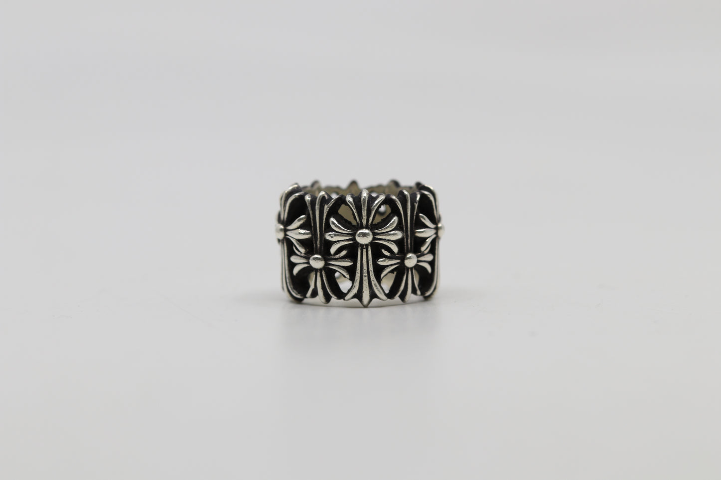 Chrome Hearts Cemetary Ring Round Size 10.5