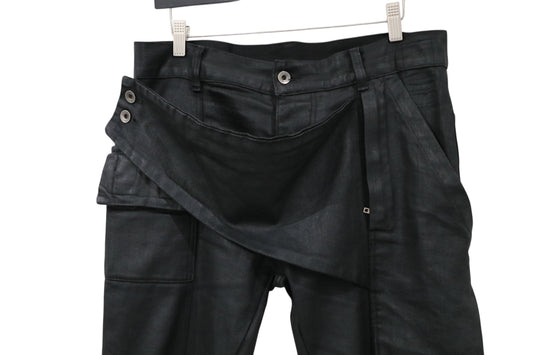 Rick Owens Black Wax Memphis Jeans