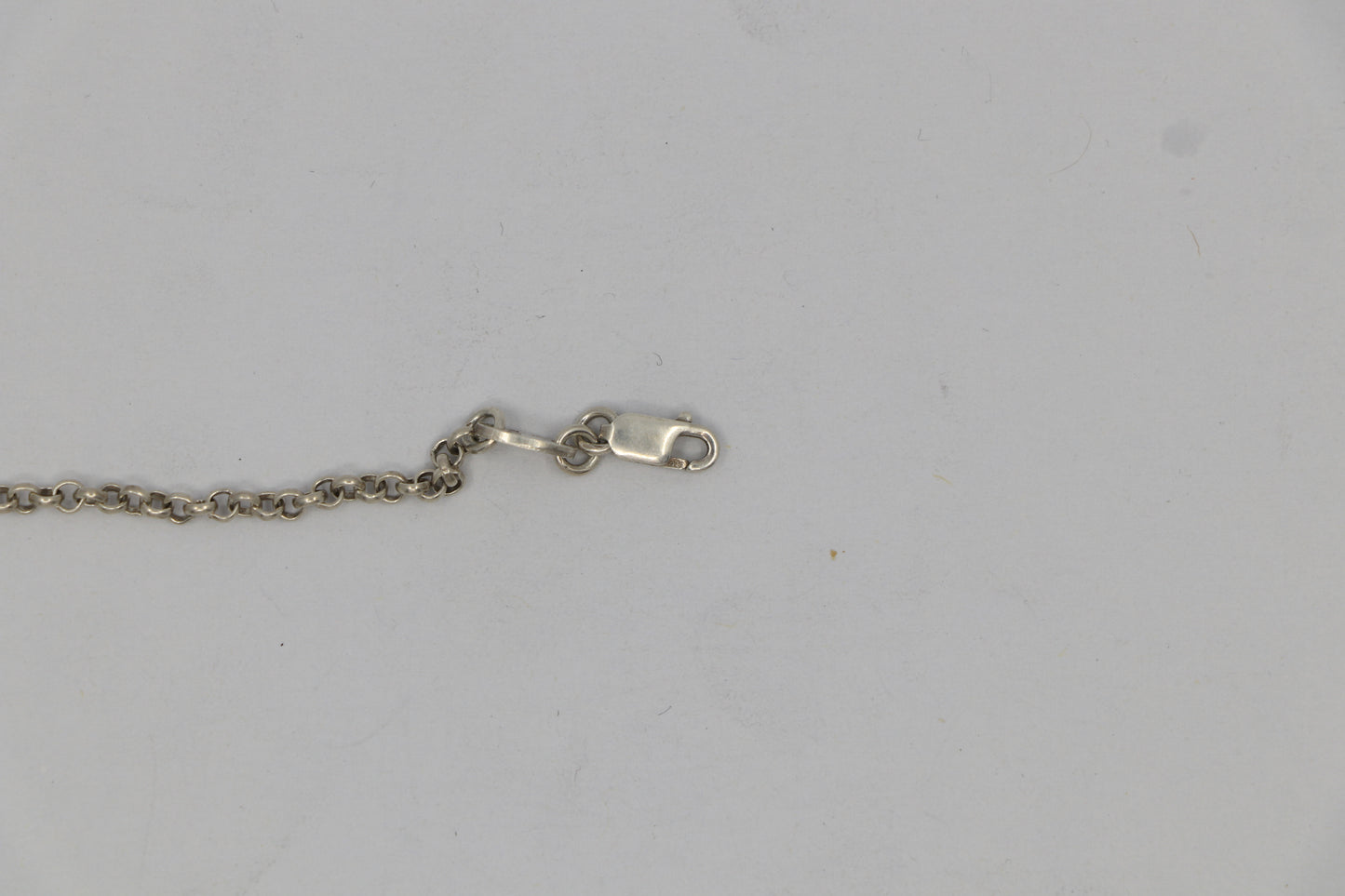 Chrome Hearts Safety Pin Necklace Silver on 20” Roll Chain | AVNTGRDNY NYC