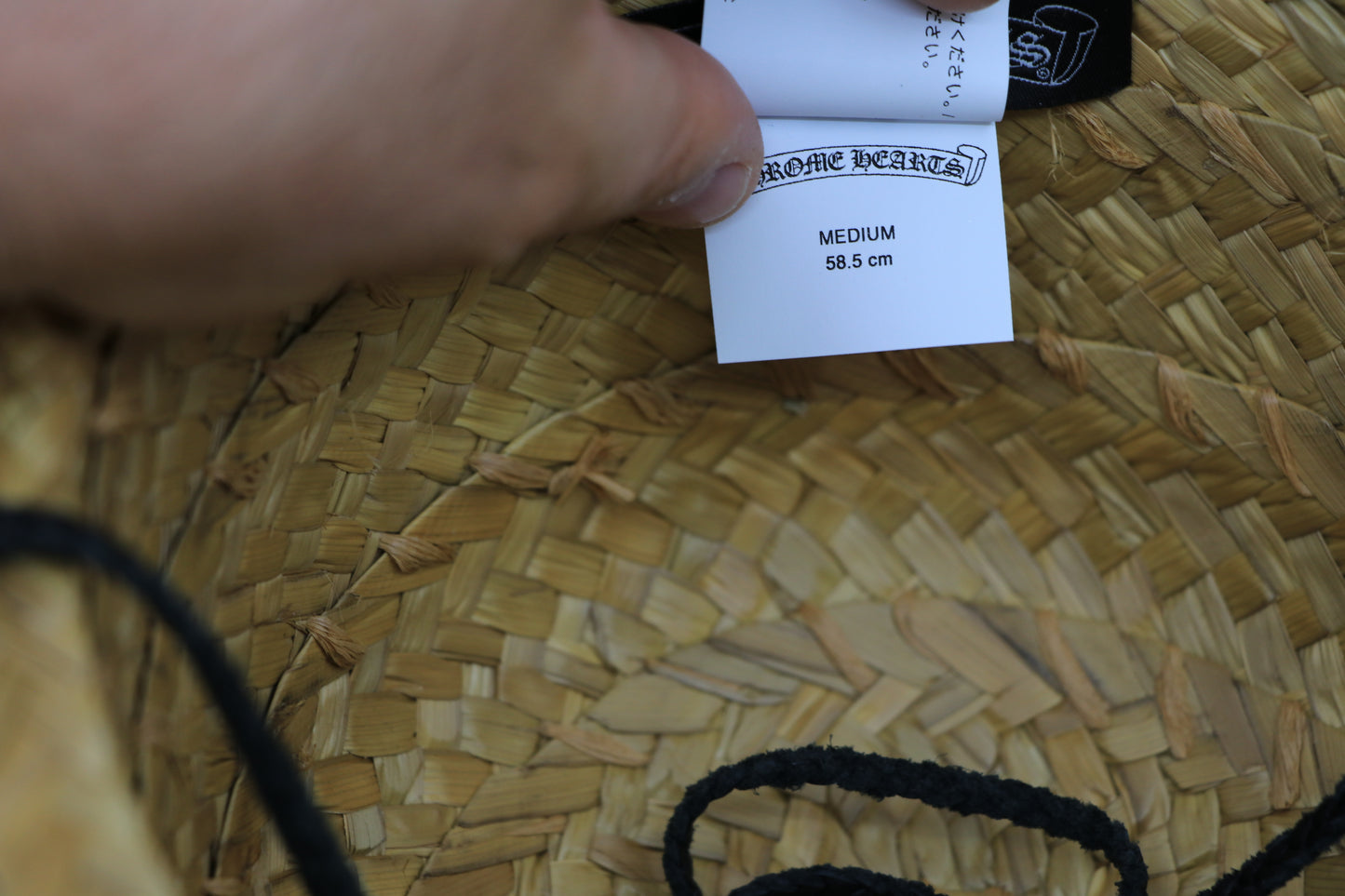 Chrome Hearts Straw Hat