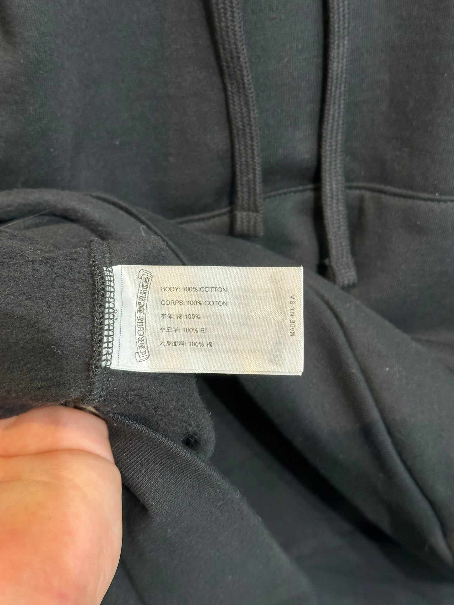 Chrome Hearts NYC Exclusive Horseshoe Hoodie Size L