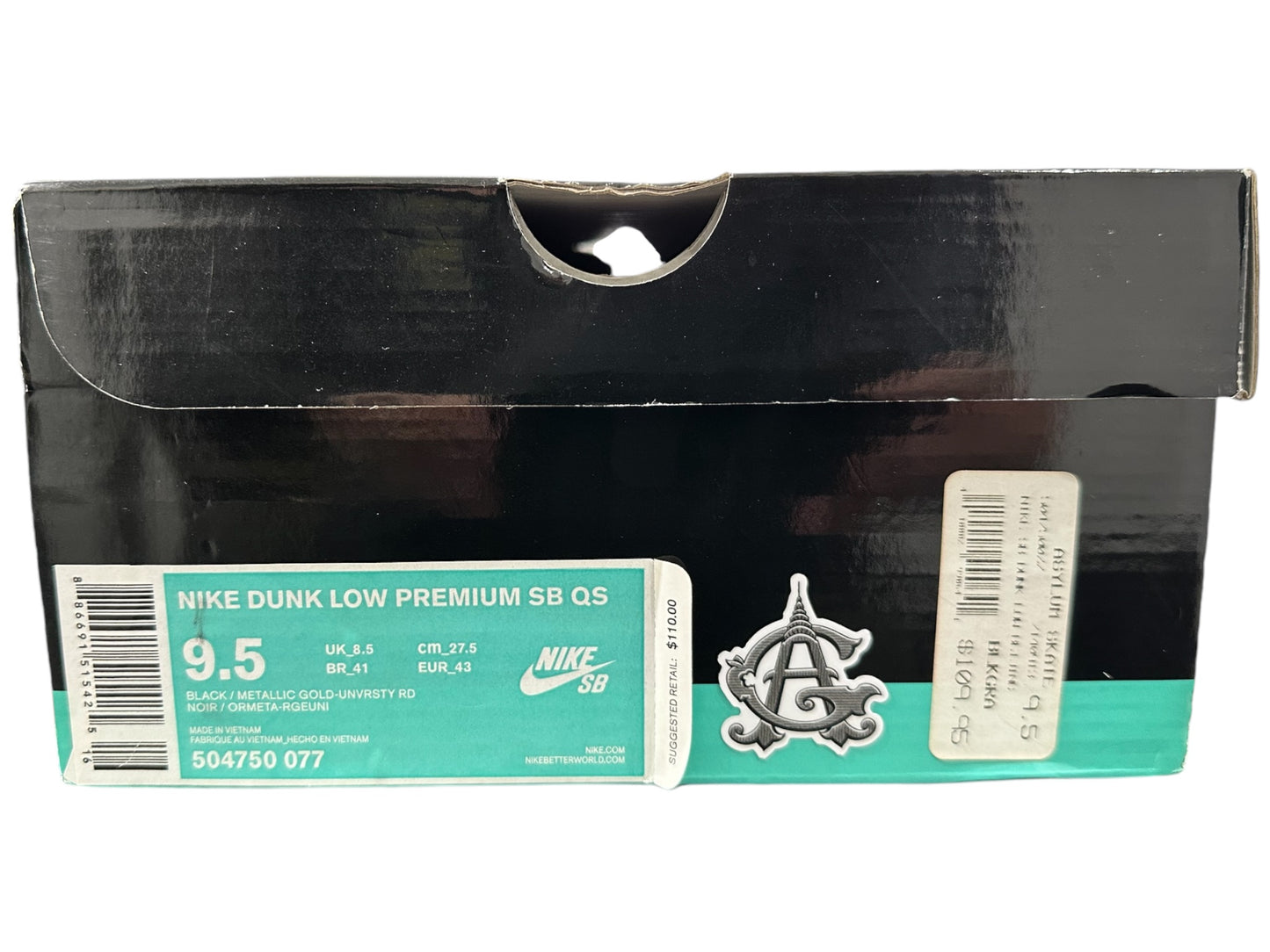 Nike Dunk Low Beijing 2014 Size 9.5