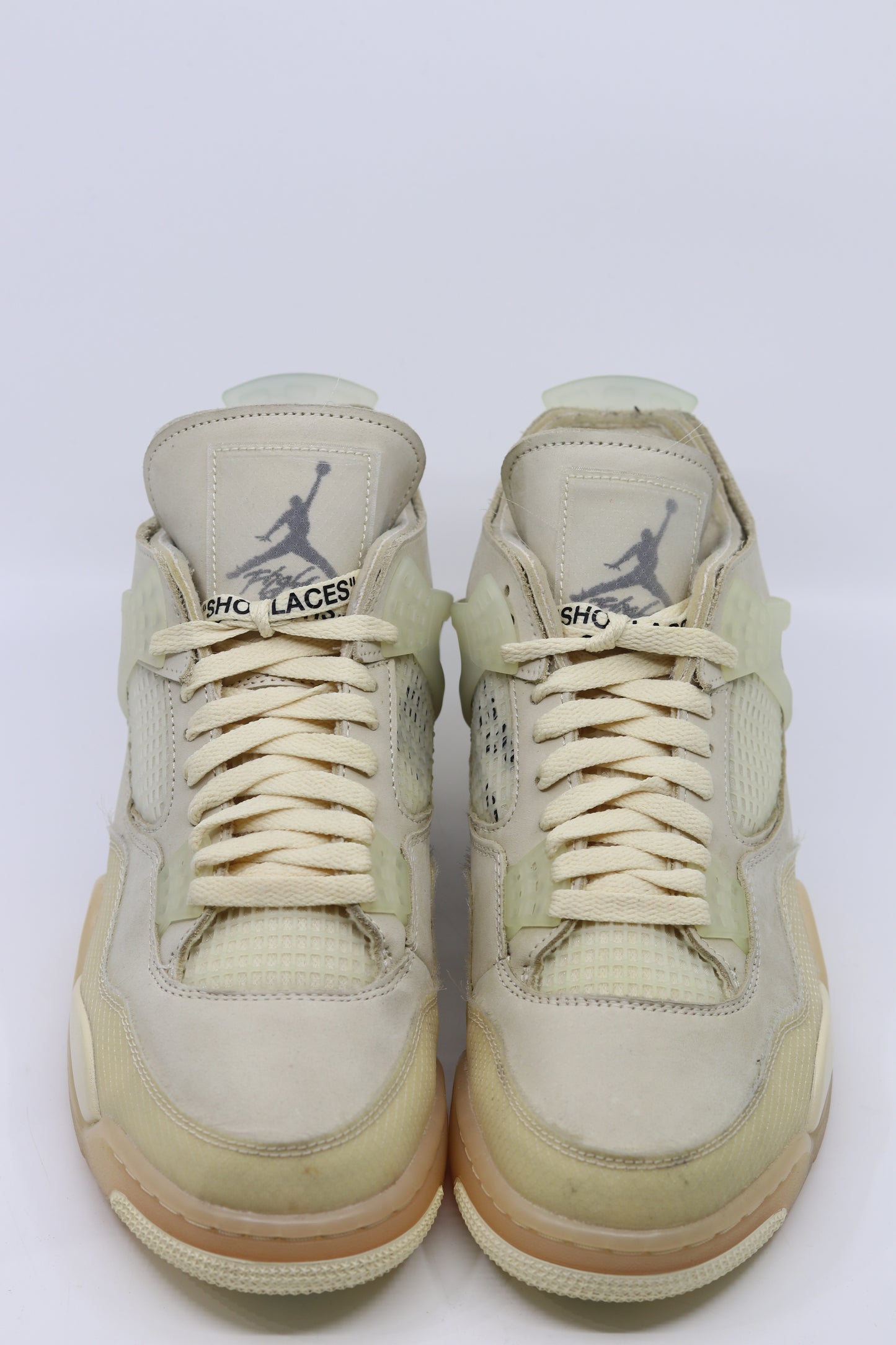 Air Jordan 4 x Off-White Sail 12W (10.5M)