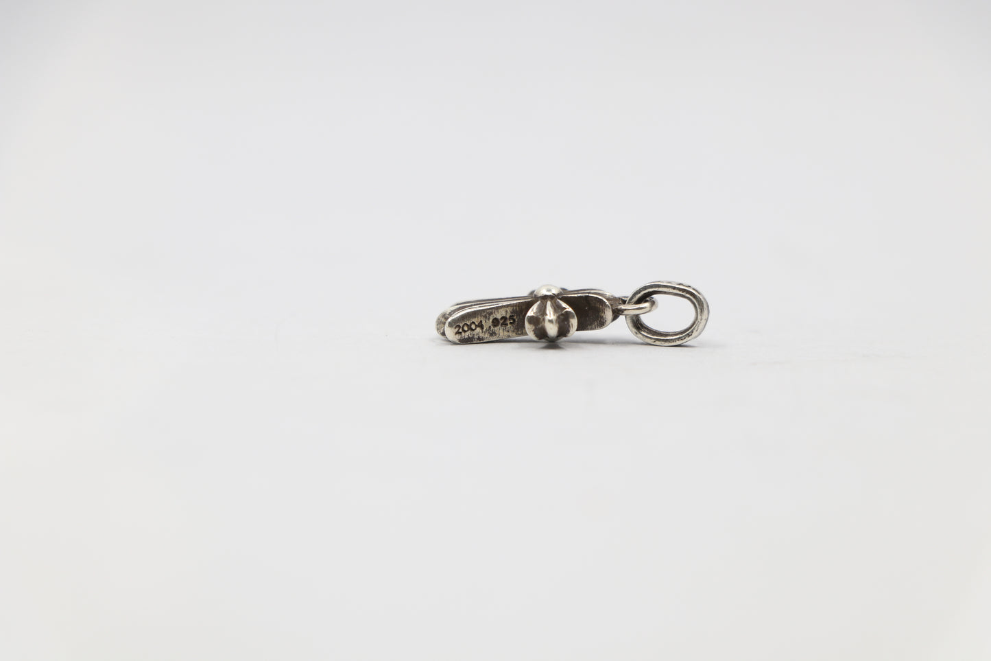 Chrome Hearts Baby Fat Cross Pendant Sterling Silver New | AVNTGRDNY NYC