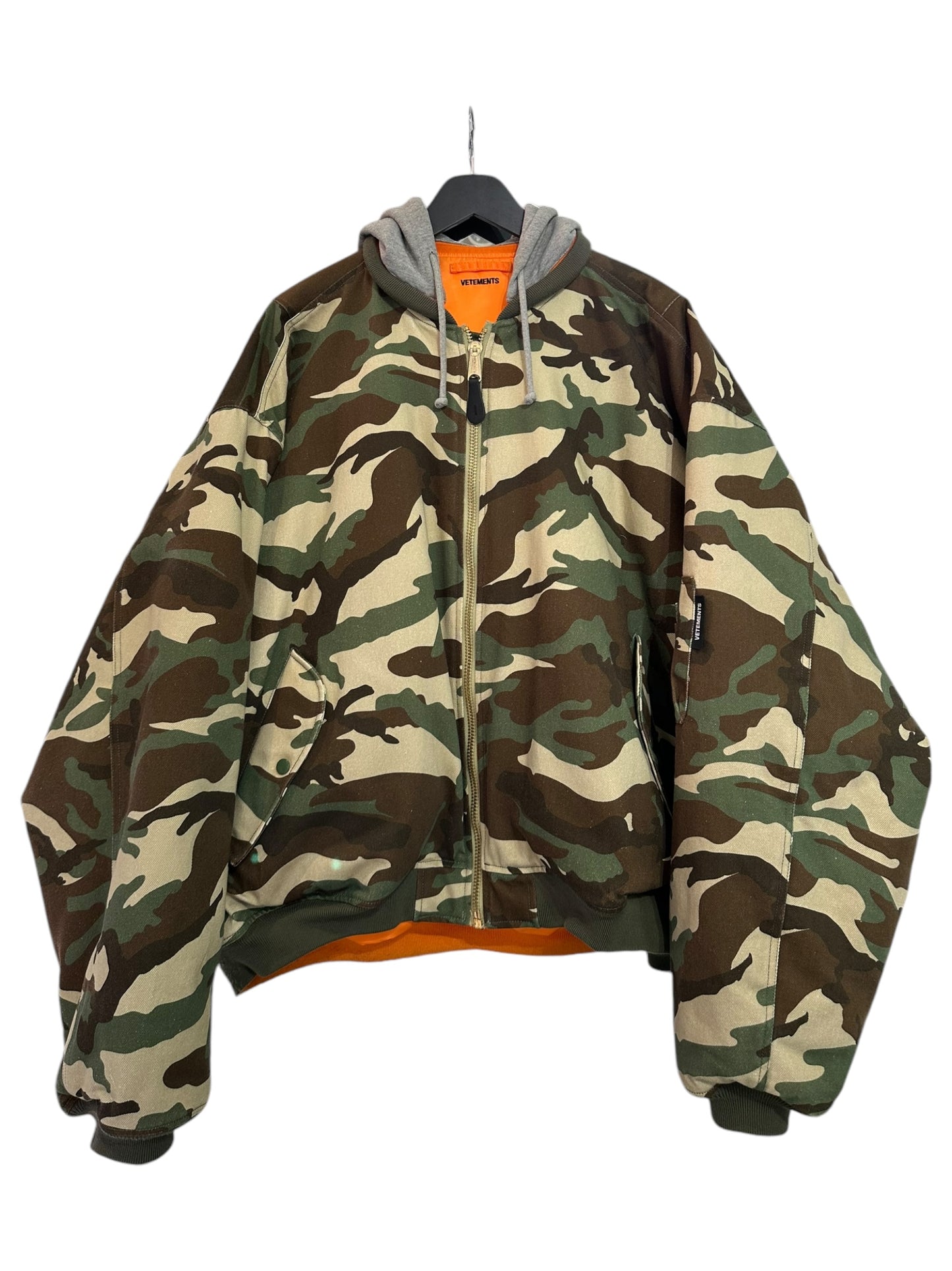 Vetements Camo Bomber Size S
