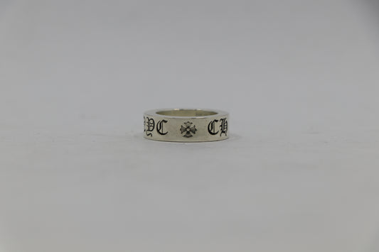 Chrome Hearts NYC Exclusive 6MM Spacer Ring Size 4 Sterling Silver| AVNTGRDNY NYC