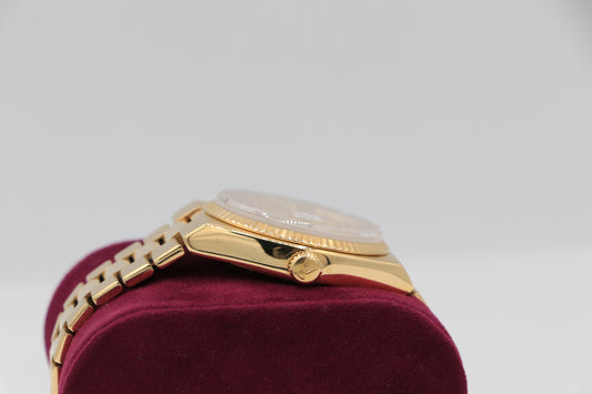 Rolex Day Date Oyster Quartz Champagne Stick Dial