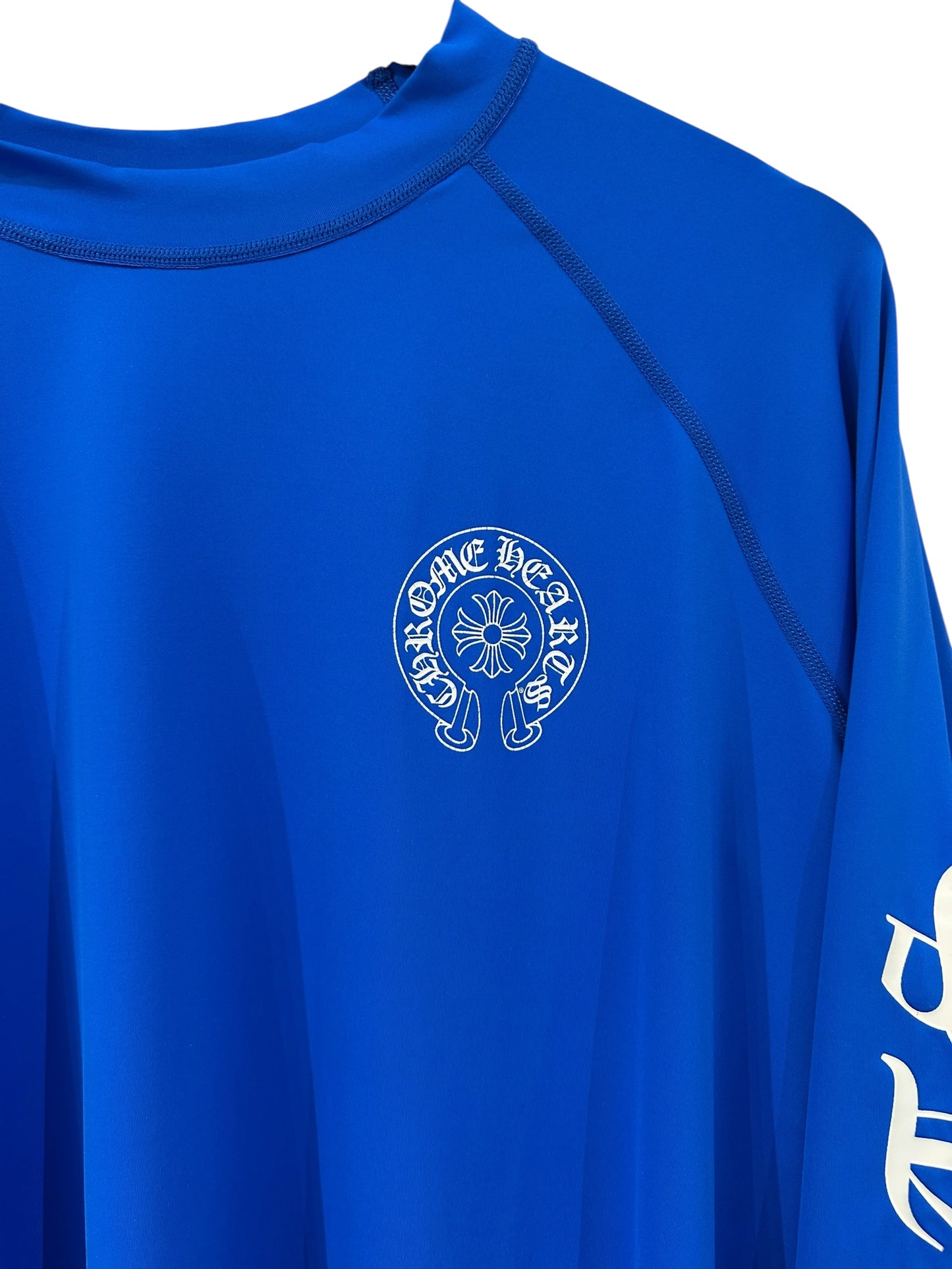 Chrome Hearts Rashguard Miami Exclusive Blue Size XXL