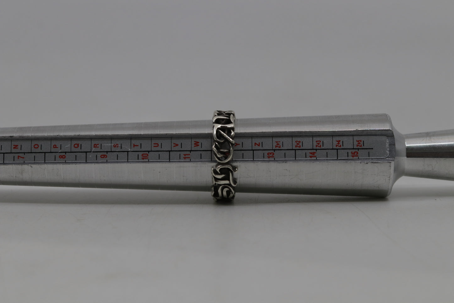 Chrome Hearts Spellout Ring “Hearts” Size 12