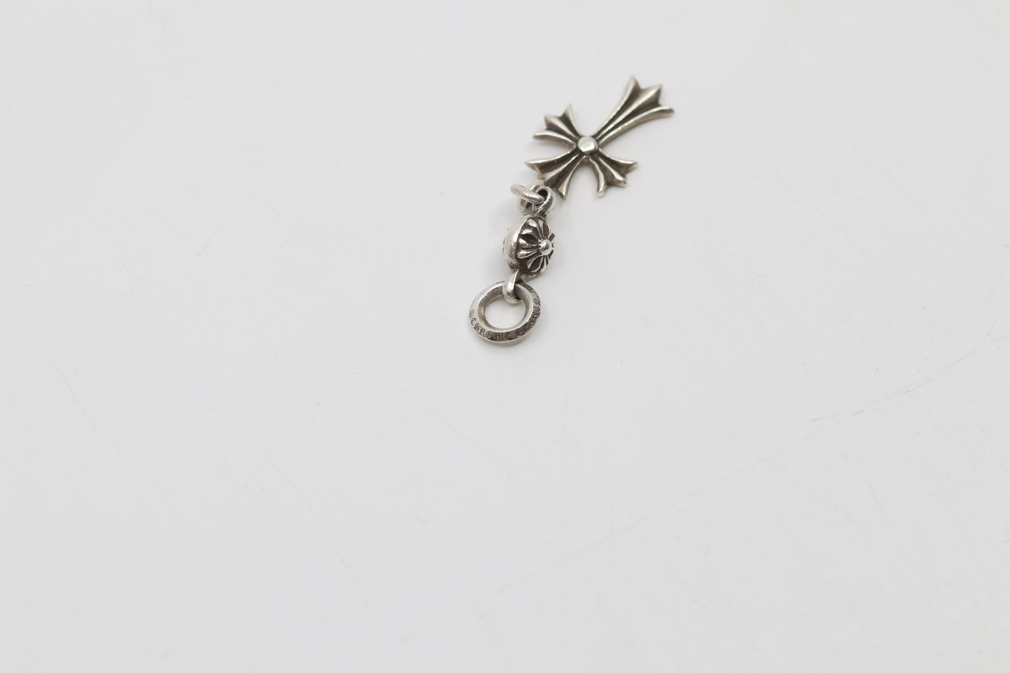 Chrome Hearts Tiny Cross with Cross Ball