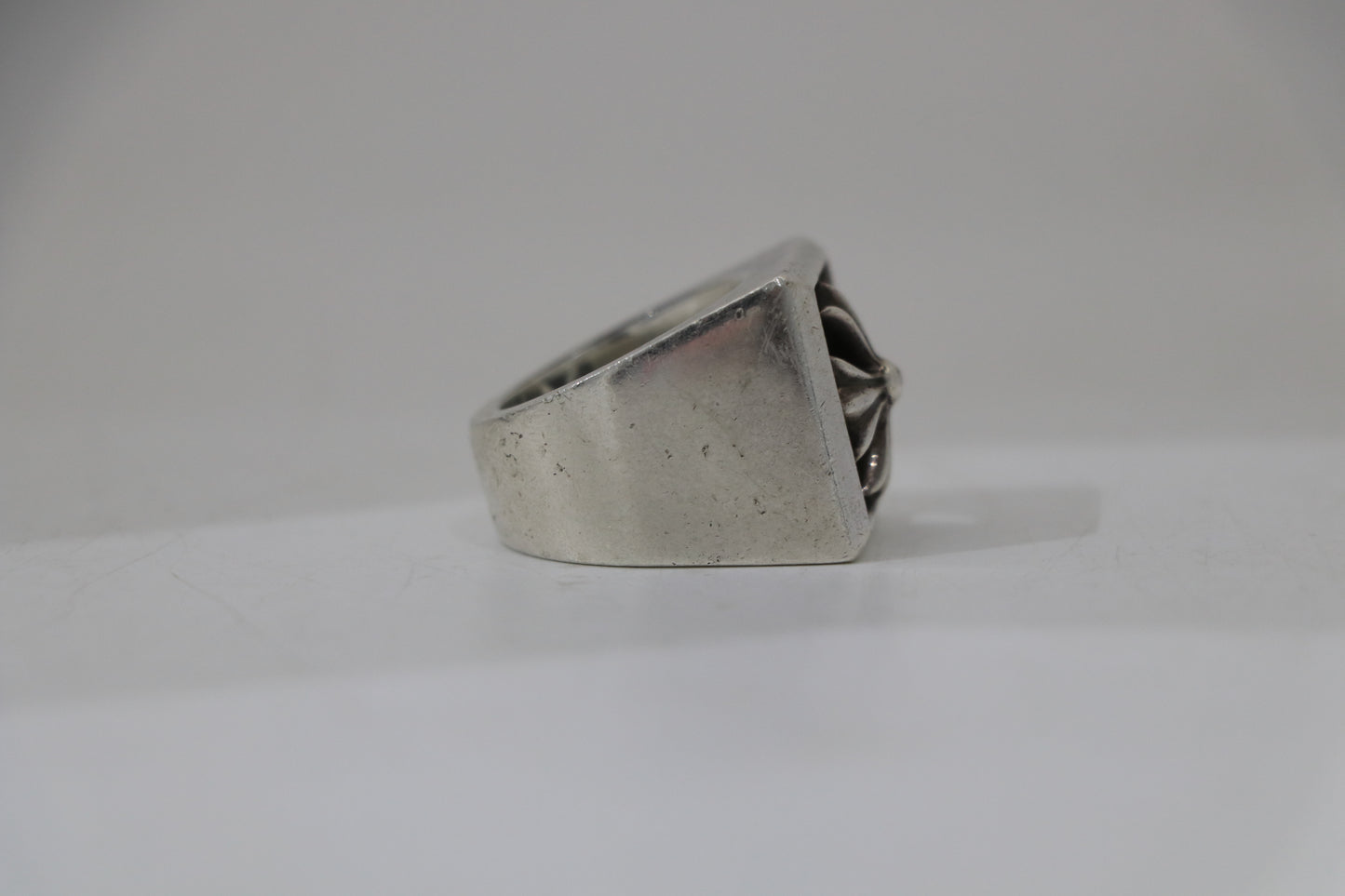 Chrome Hearts Maltese Cross Signet Ring Size 9