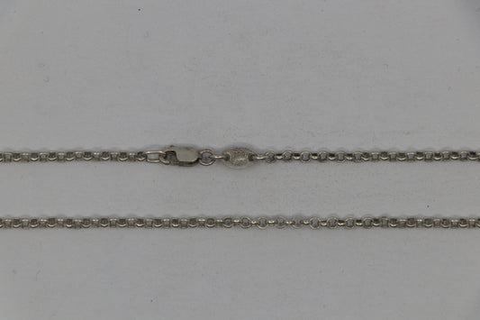 Chrome Hearts Roll Chain Silver 20 Inch | AVNTGRDNY NYC