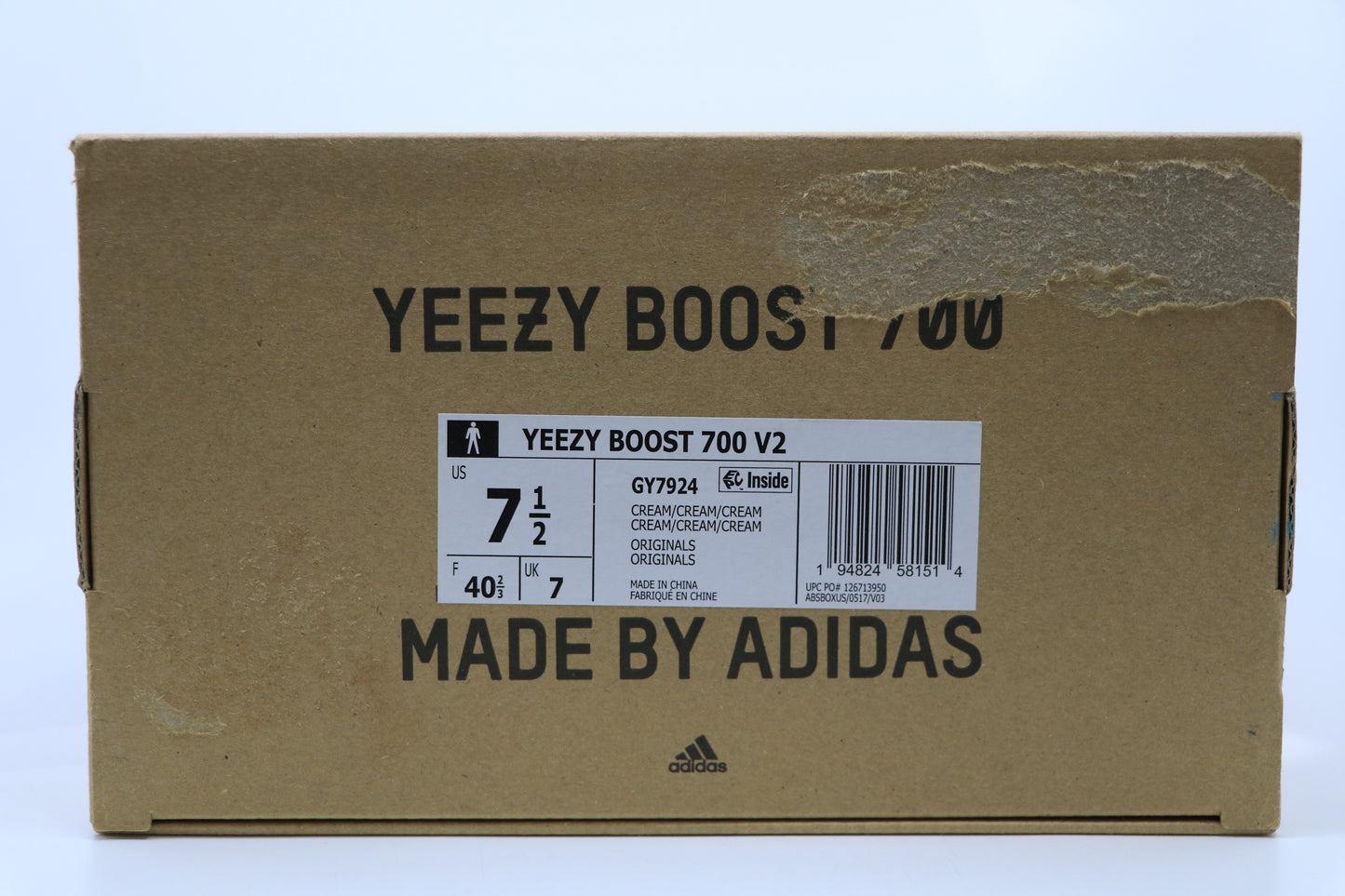 Yeezy 700 V2 Cream Size 7.5