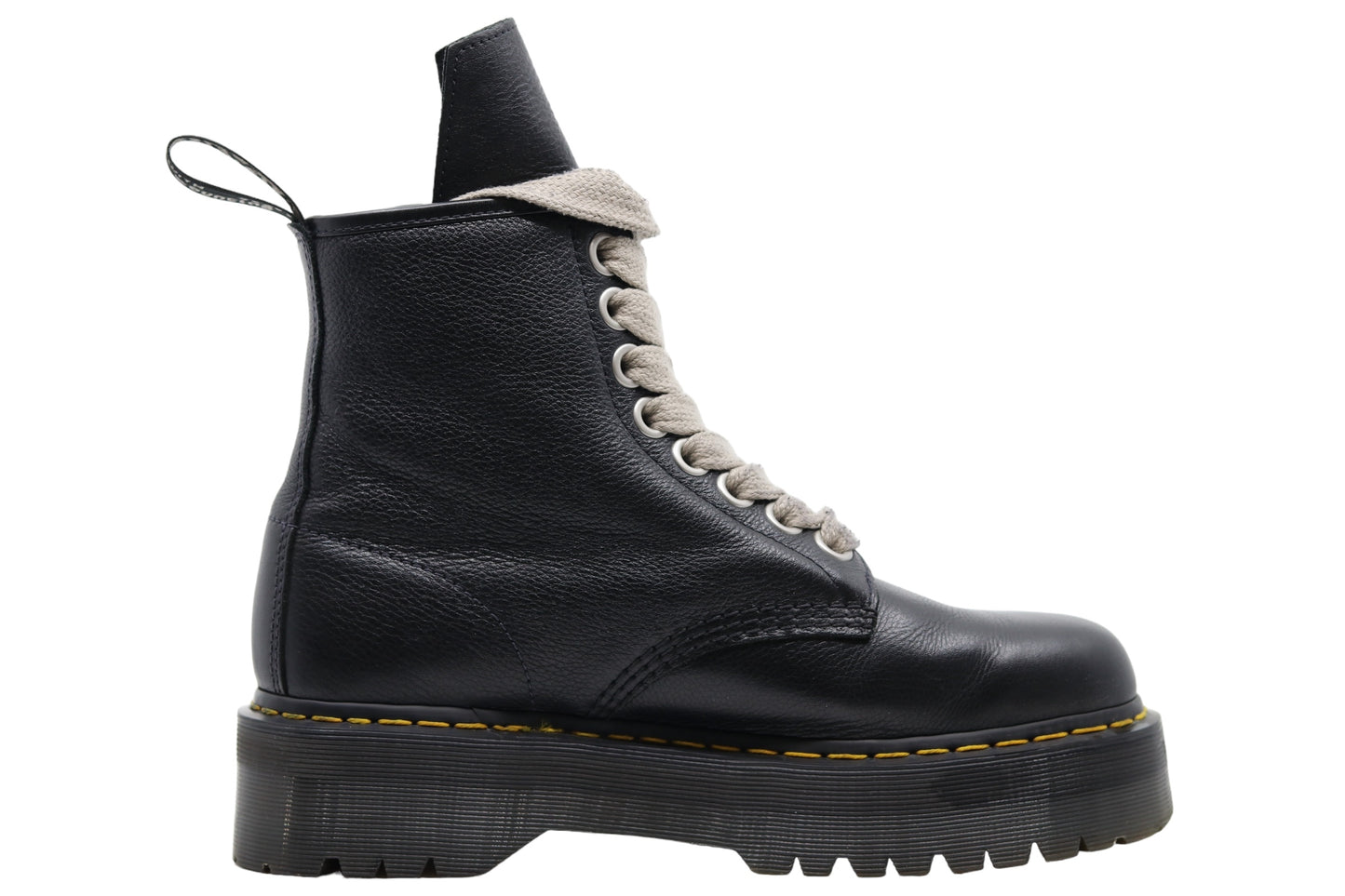 Rick Owens x Dr.Martens Quad Sole Jumbo Lace Boot Size 44