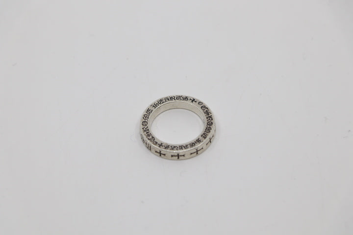 Chrome Hearts Fuck You 3MM Spacer Ring Size 4.5
