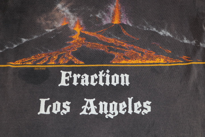 Fraction Los Angeles 1/1 Vintage 1989 Oneita San Segal Hawaii Volcano Wrap Around Tee Size XL