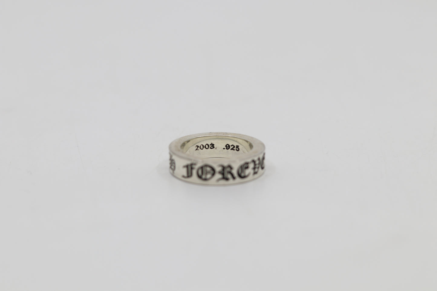 Chrome Hearts 6MM Spacer Forever Ring Size 6.5