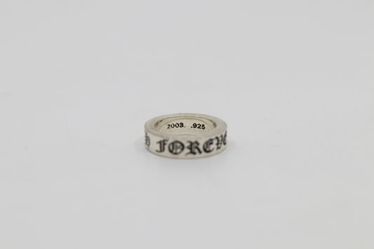 Chrome Hearts 6MM Spacer Forever Ring Size 6.5