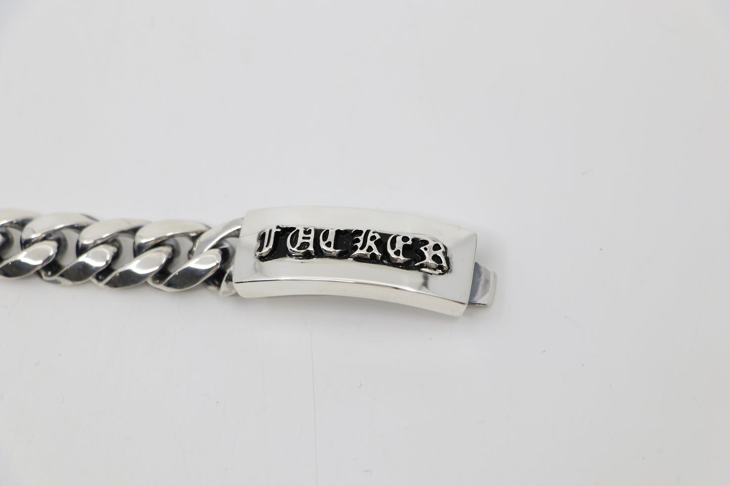 Chrome Hearts Fucker ID Bracelet 12 Link