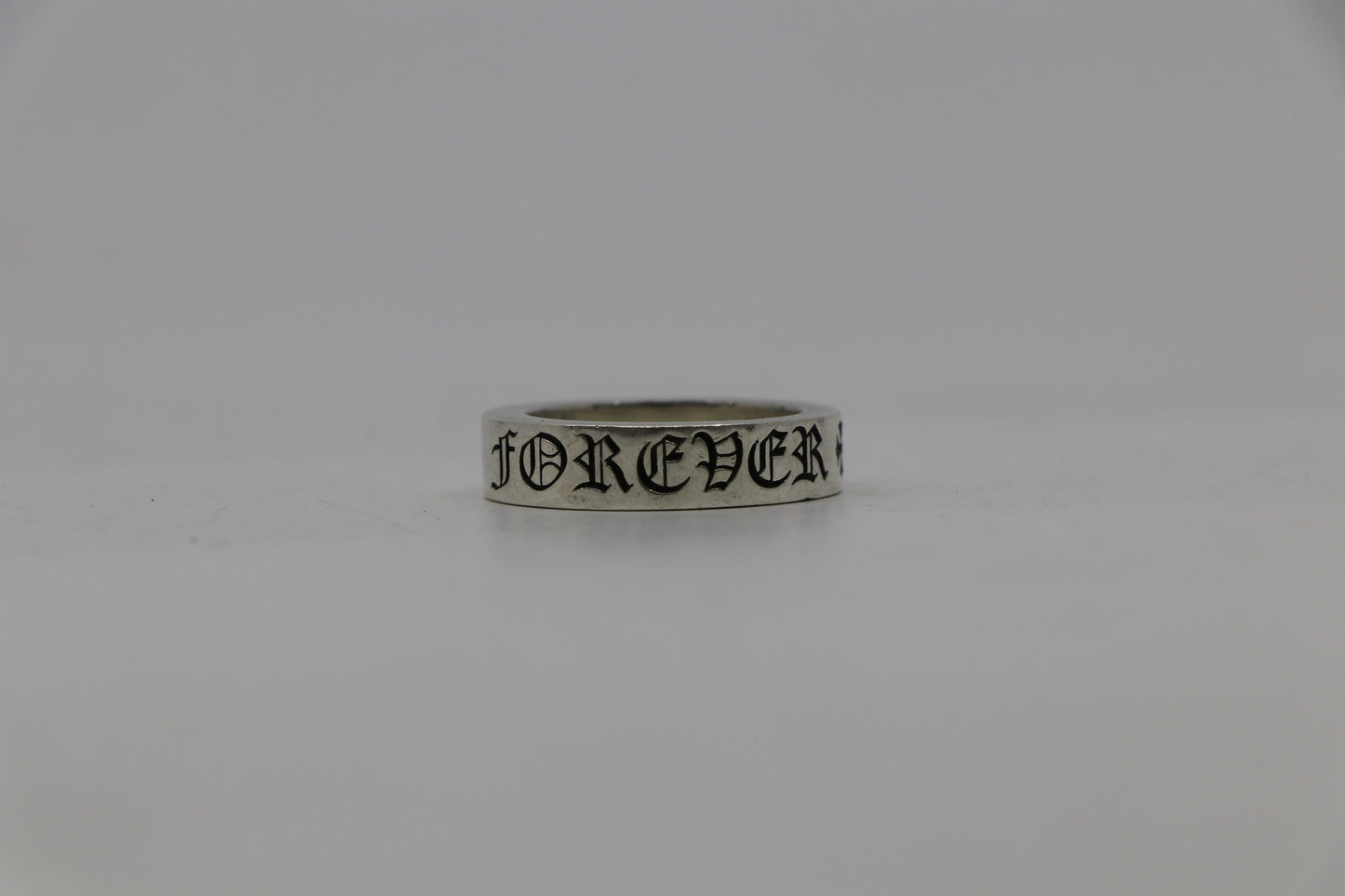 Chrome Hearts Forever 6MM Spacer Ring Size 8.5