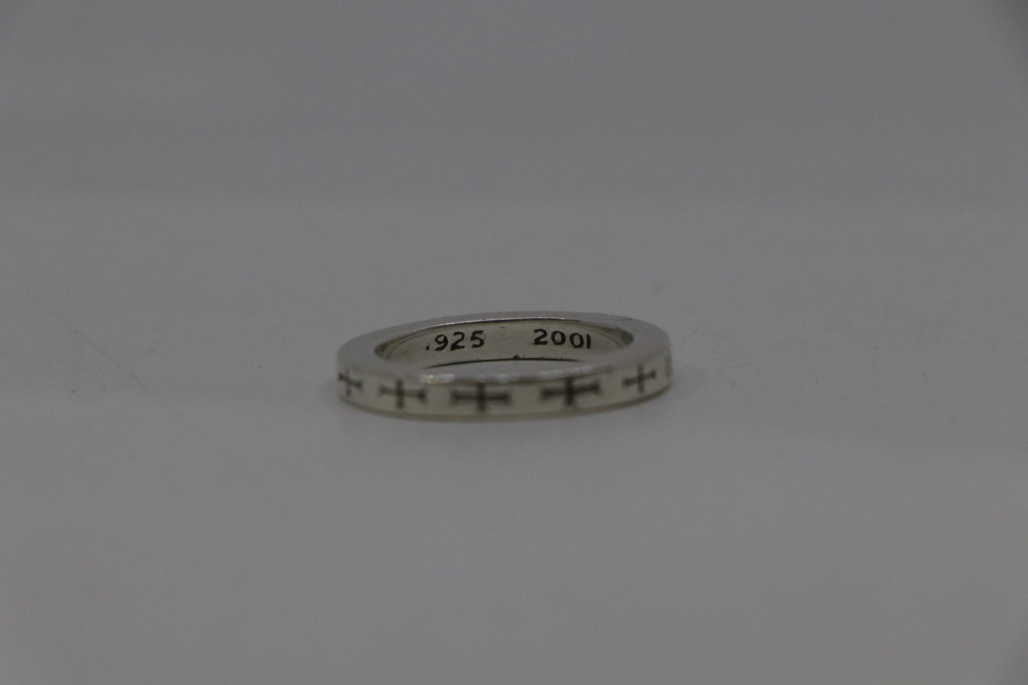 Chrome Hearts NYC Fuck You 3MM Spacer Ring Size 8.5