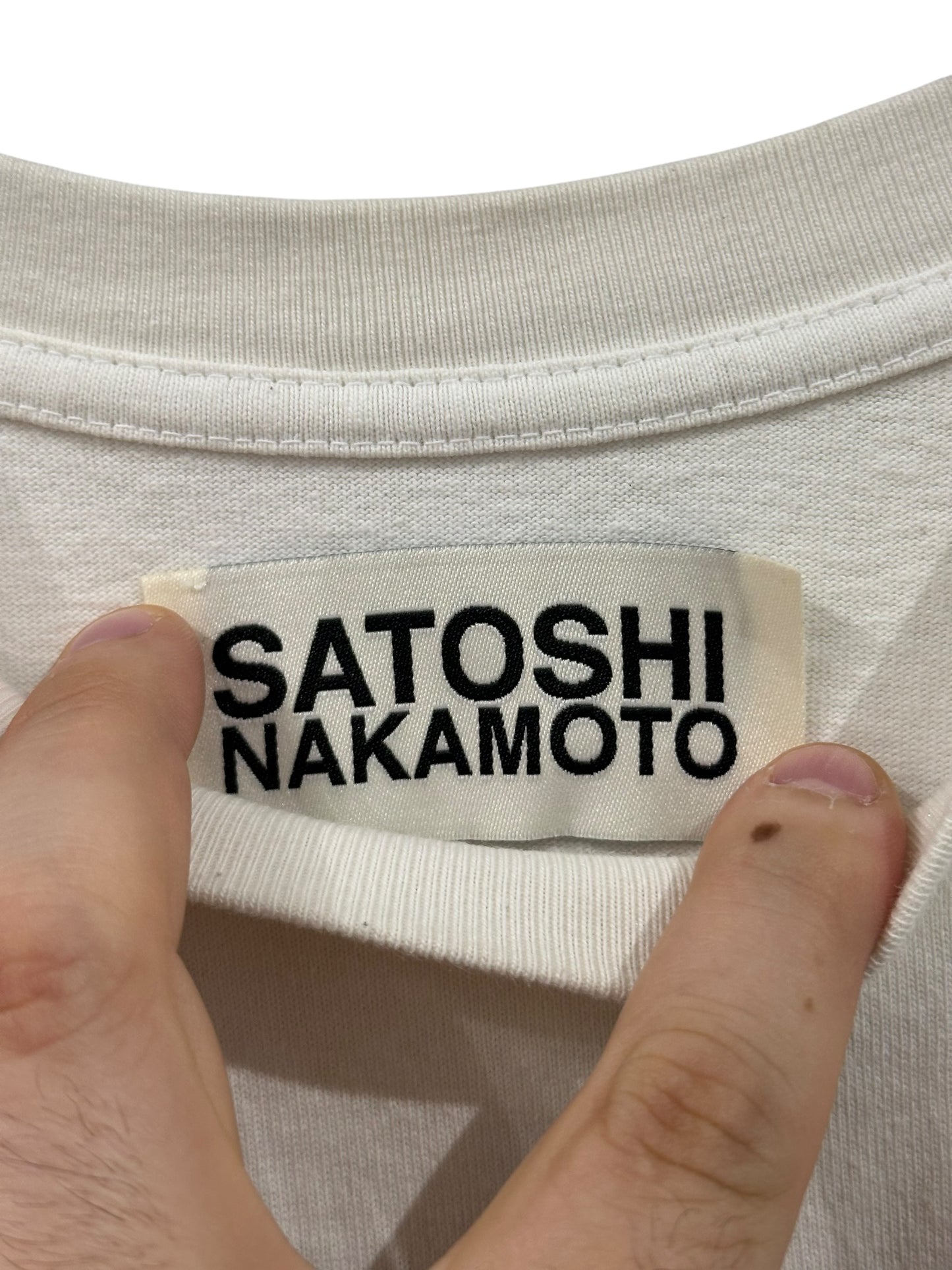 Satoshi Nakamoto Why Can’t We Be Friends Rhinestone Studded T-Shirt Size L