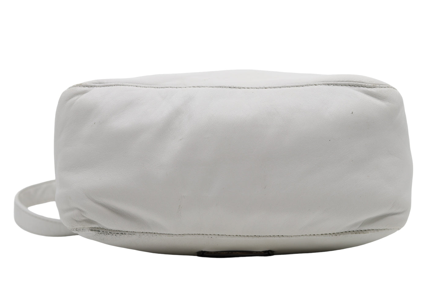 Vintage Chrome Hearts White Leather Bag Circa 2001