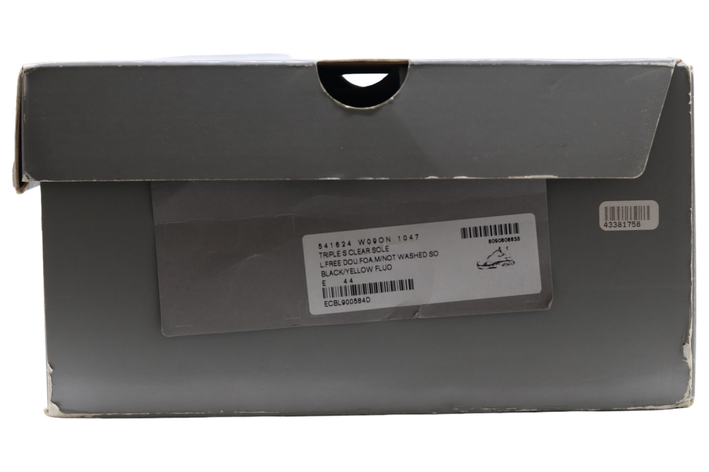 Balenciaga Triple S Sneaker Black/Green Size 44