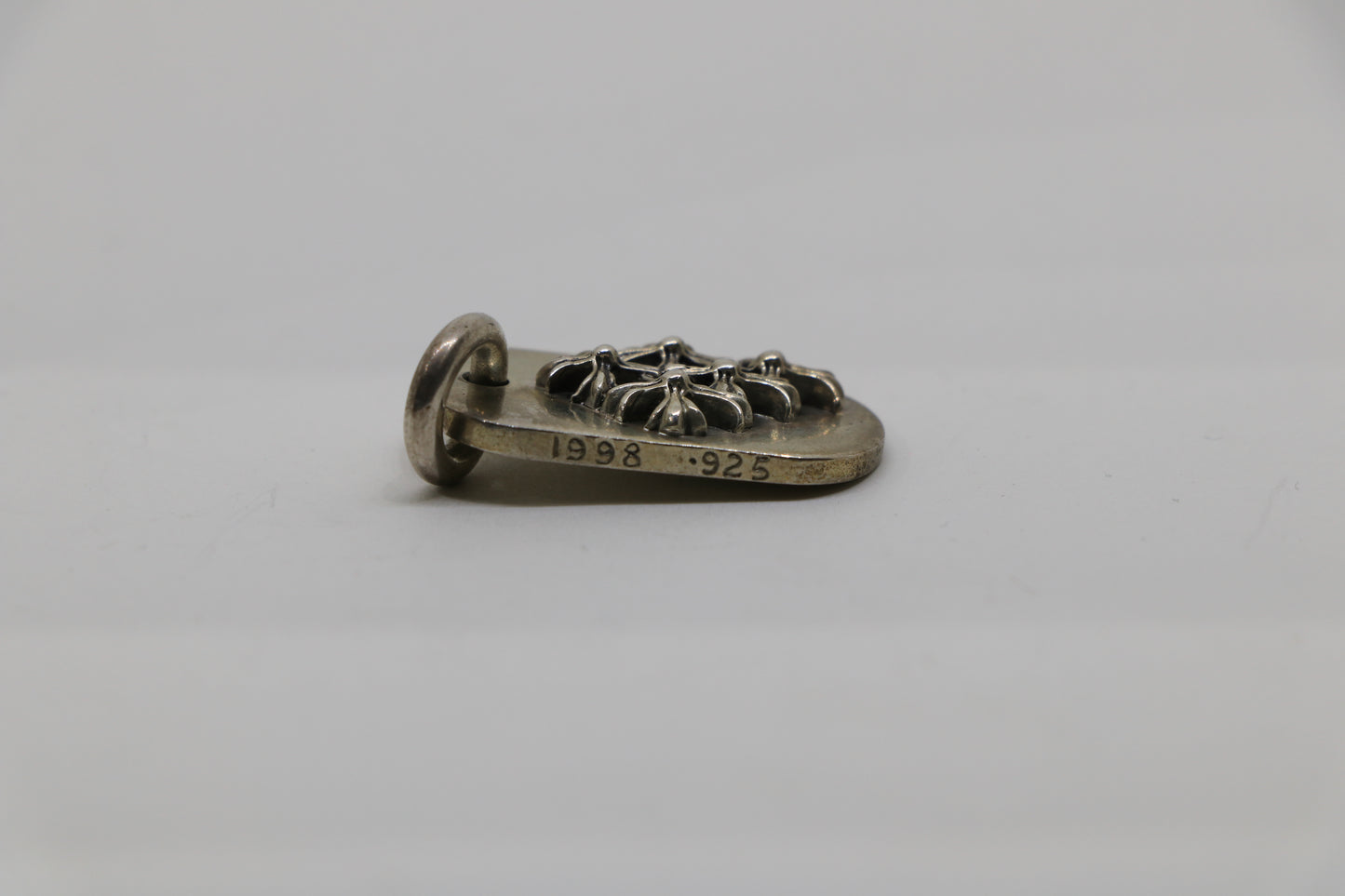 Chrome Hearts Raised Cemetery Dog Tag Pendant .925 Silver | AVNTGRDNY NYC