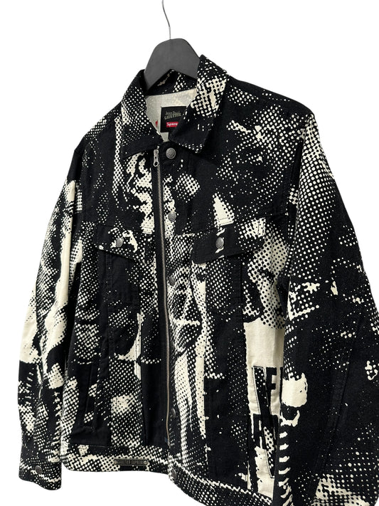 Supreme Jean Paul Gaultier Fuck Racism Trucker Jacket Size M