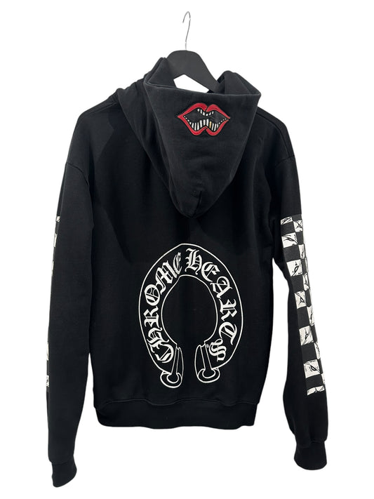 Chrome Hearts Matty Boy 99 Eyes Leather Patch Chomper Double Hoodie Size M